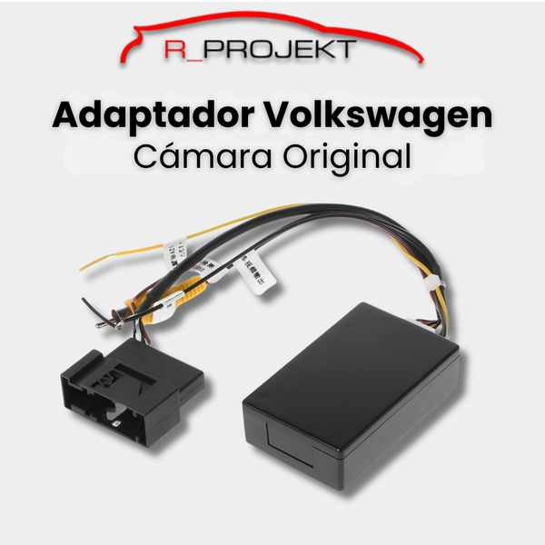 Adaptador Cámaras Originales marcha atrás Volkswagen