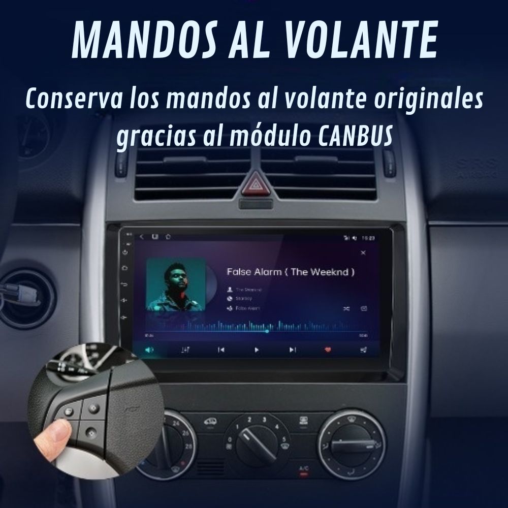Android Auto Radio Carplay Mercedes A Class W169 B Class W245 Sprinter W906 Vito W639