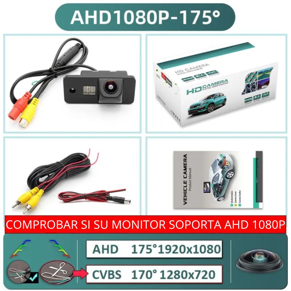 Cámara de visión trasera para Audi A3 8P A4 B6 B7 A6 C6 A8 S8 Q7 RProjekt