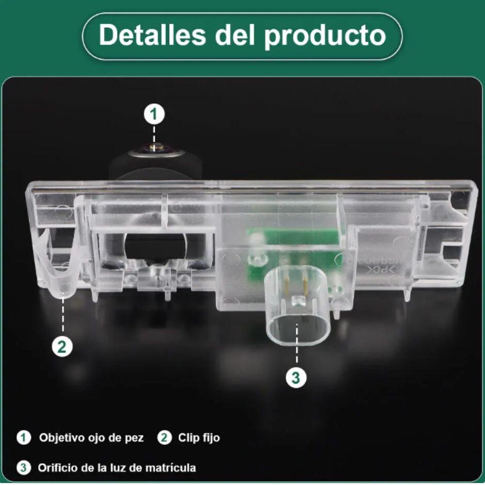 Cámara de visión trasera para BMW Serie 1, Serie 6, BMW i3, BMW Z4, Mini Cooper R55 Clubman