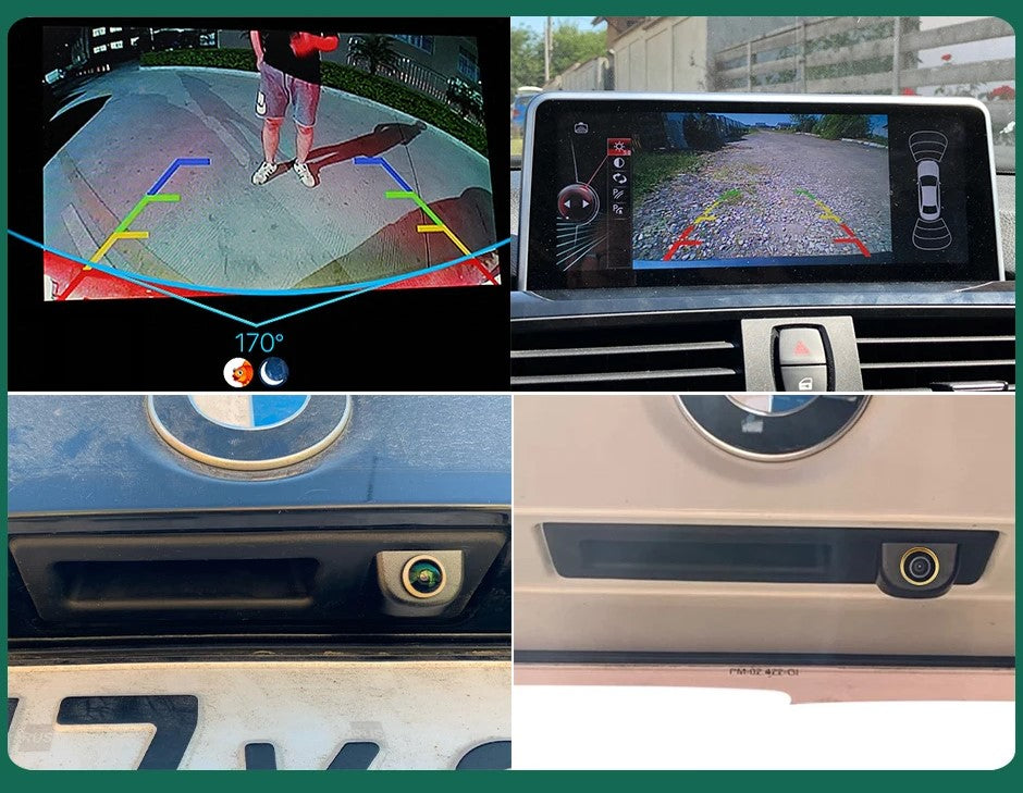 Cámara de visión trasera para BMW Serie 3, 4, 5, 7, X1, X3, X4, X5, F30, F32, F36, F10, F11, F25, F48 RProjekt