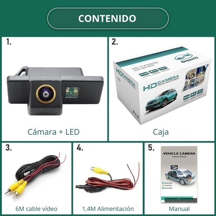 Rear View Camera for Citroen C4/C5 Peugeot 307 308 Nissan Qashqai X-Trail Pathfinder