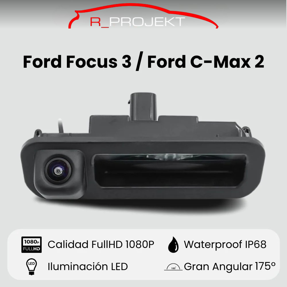 Rear view camera for Ford Focus 2 / C-Max 2