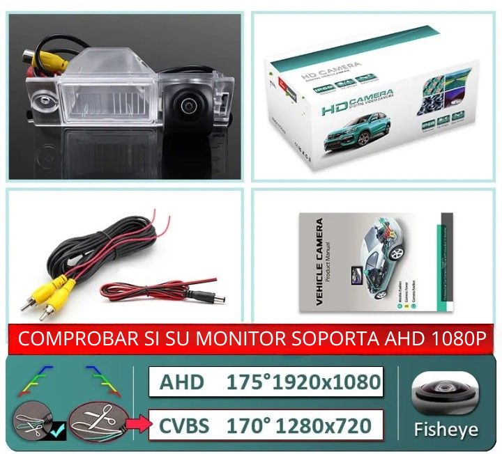 Cámara de visión trasera para Hyundai Tucson IX35 2015-2019 RProjekt