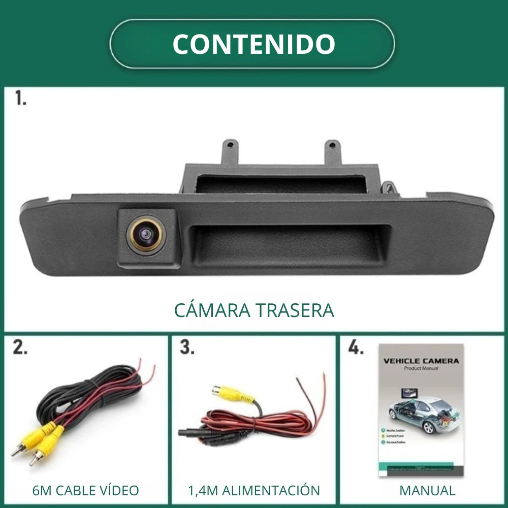 Rear view camera for Mercedes A-Class W176, M-Class ML GLE W166, GLK X204, GLA X156, GLC