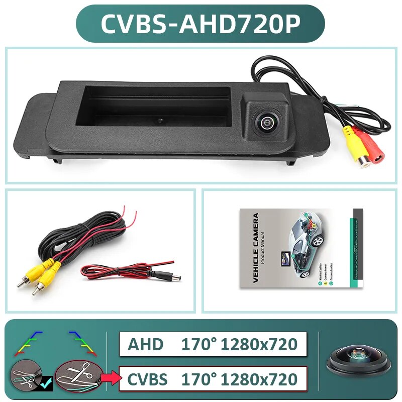 Rear View Camera for Mercedes C Class W205 CLA C117 S Class W222