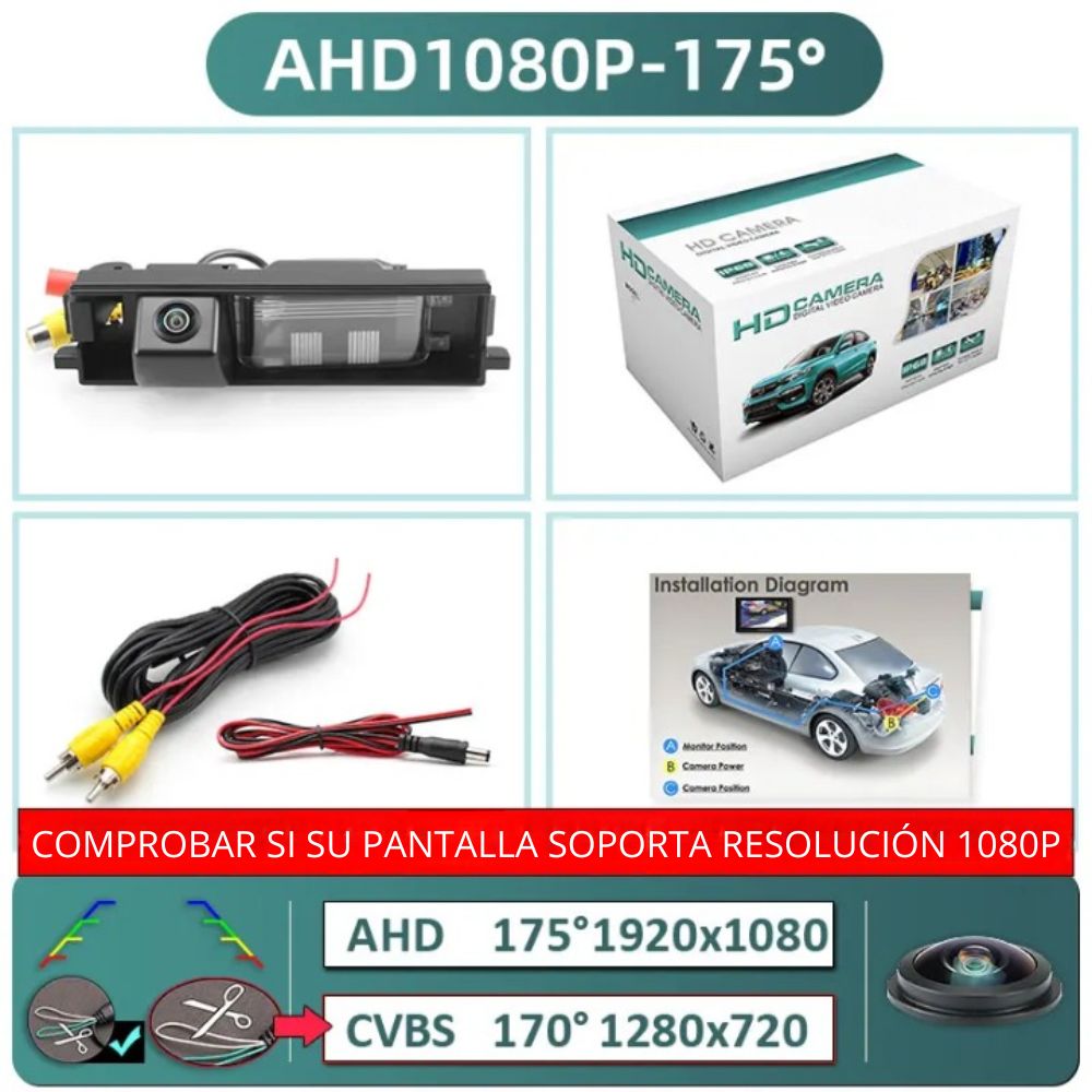 Cámara de visión trasera para Toyota RAV4 RAV-4 2007-2011 RProjekt