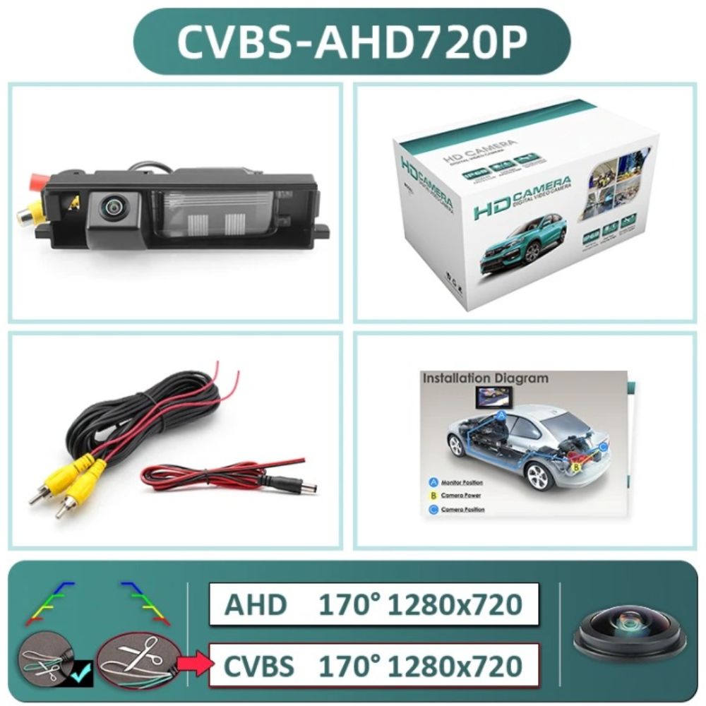 Cámara de visión trasera para Toyota RAV4 RAV-4 2007-2011 RProjekt