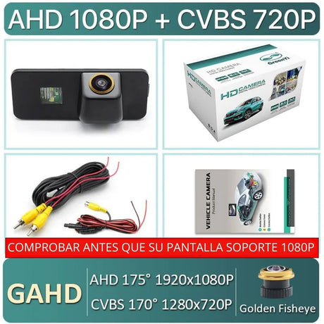 Cámara de visión trasera para Volkswagen Golf Passat CC Polo Scirocco Eos Lupo Phaeton Beetle Seat Leon Altea Toledo Ibiza