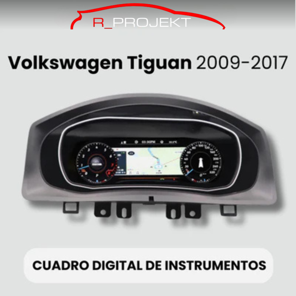 Digitale Instrumententafel 10,25" Volkswagen Tiguan 2009-2017