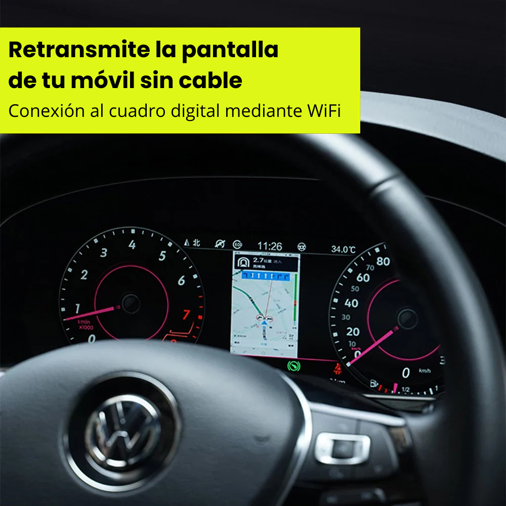 Digitale Instrumententafel 10,25" Volkswagen Tiguan 2009-2017