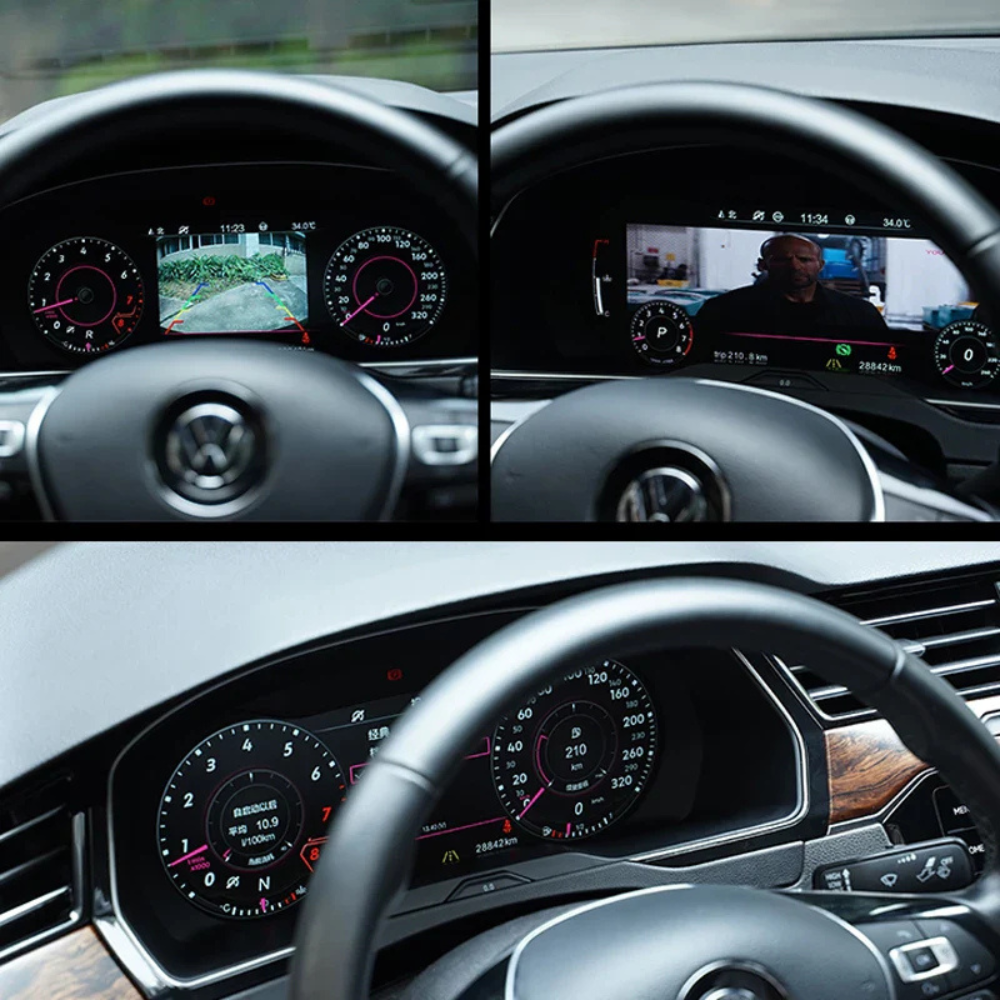 Digitale Instrumententafel 10,25" Volkswagen Tiguan 2009-2017