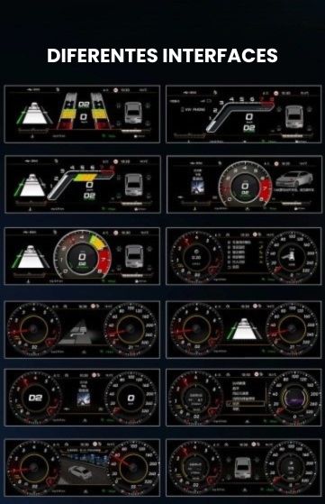 Digitale Instrumententafel 12,3" Volkswagen Golf 7 MK7 2013-2020