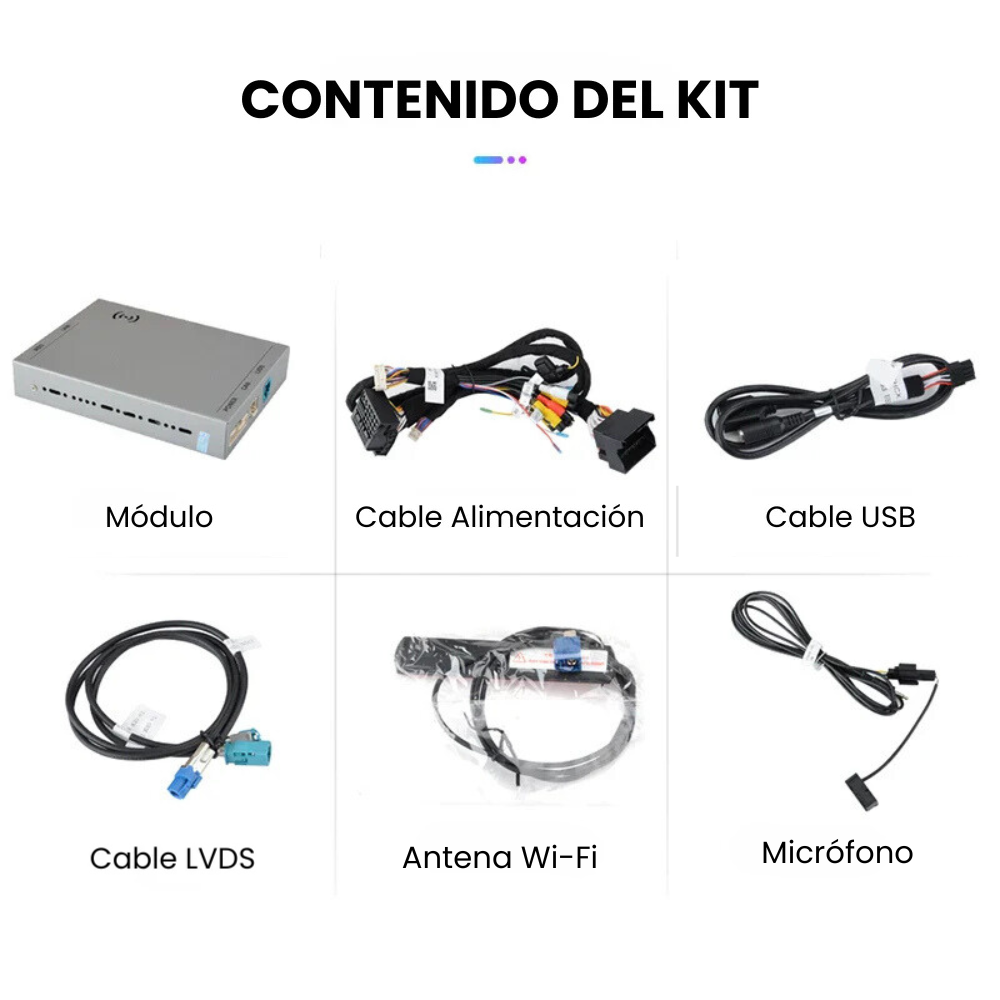 Apple CarPlay Android Auto Modul Audi A3 8V 2012-2018 MIB / MIB2