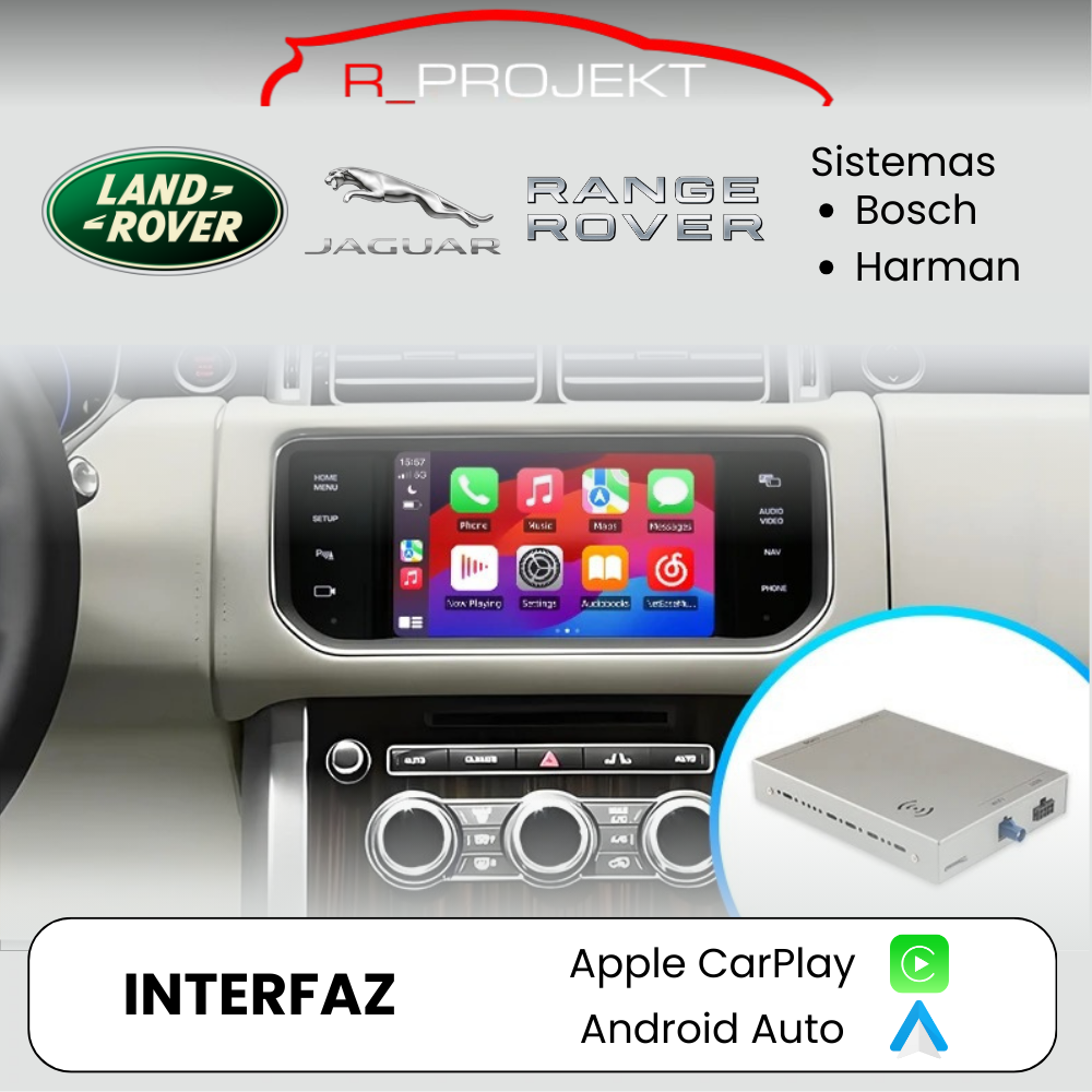 Apple CarPlay Android Auto Module Land Rover Jaguar Range Rover 2011-2022