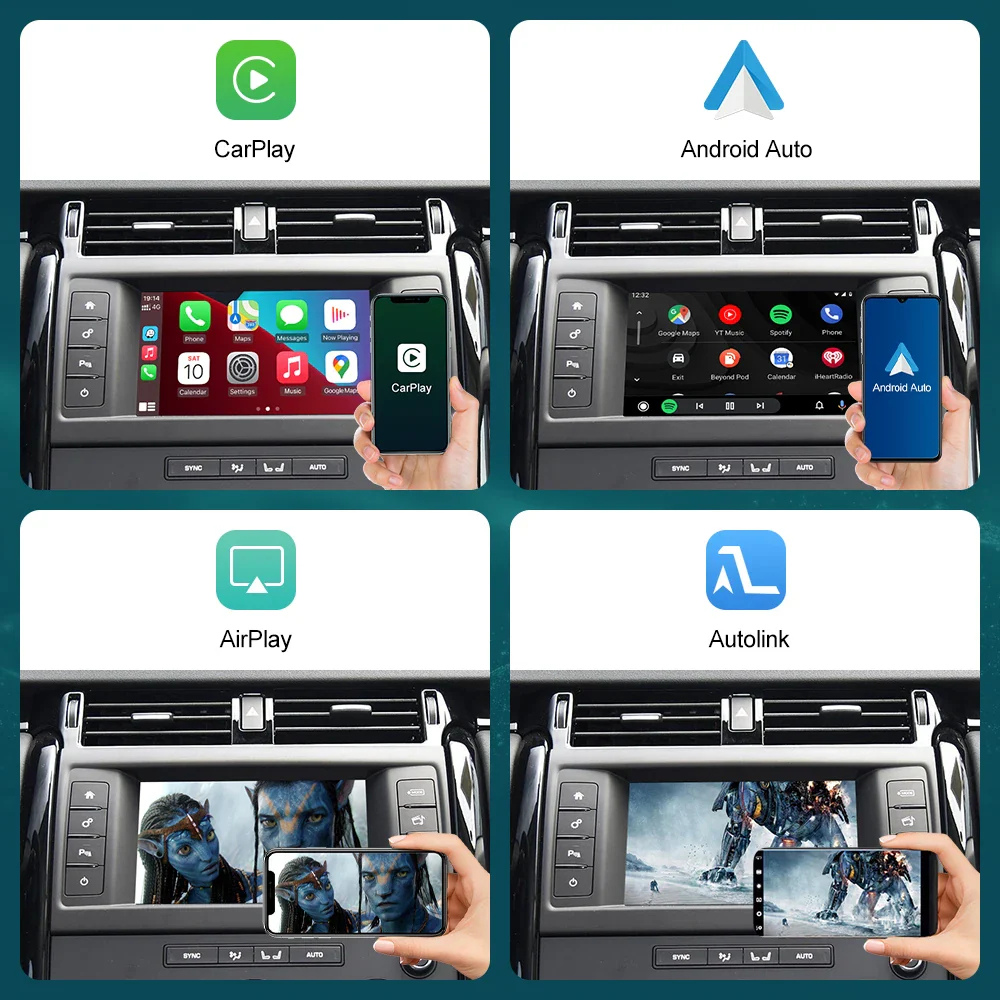 Apple CarPlay Android Auto Module Land Rover Jaguar Range Rover 2011-2022