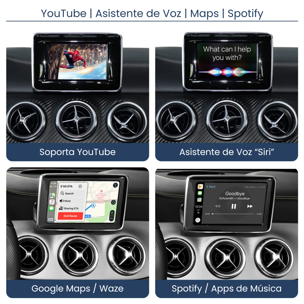 Apple CarPlay Android Auto Mercedes NTG 4.5 Module | NTG 4.7 | NTG 5.0