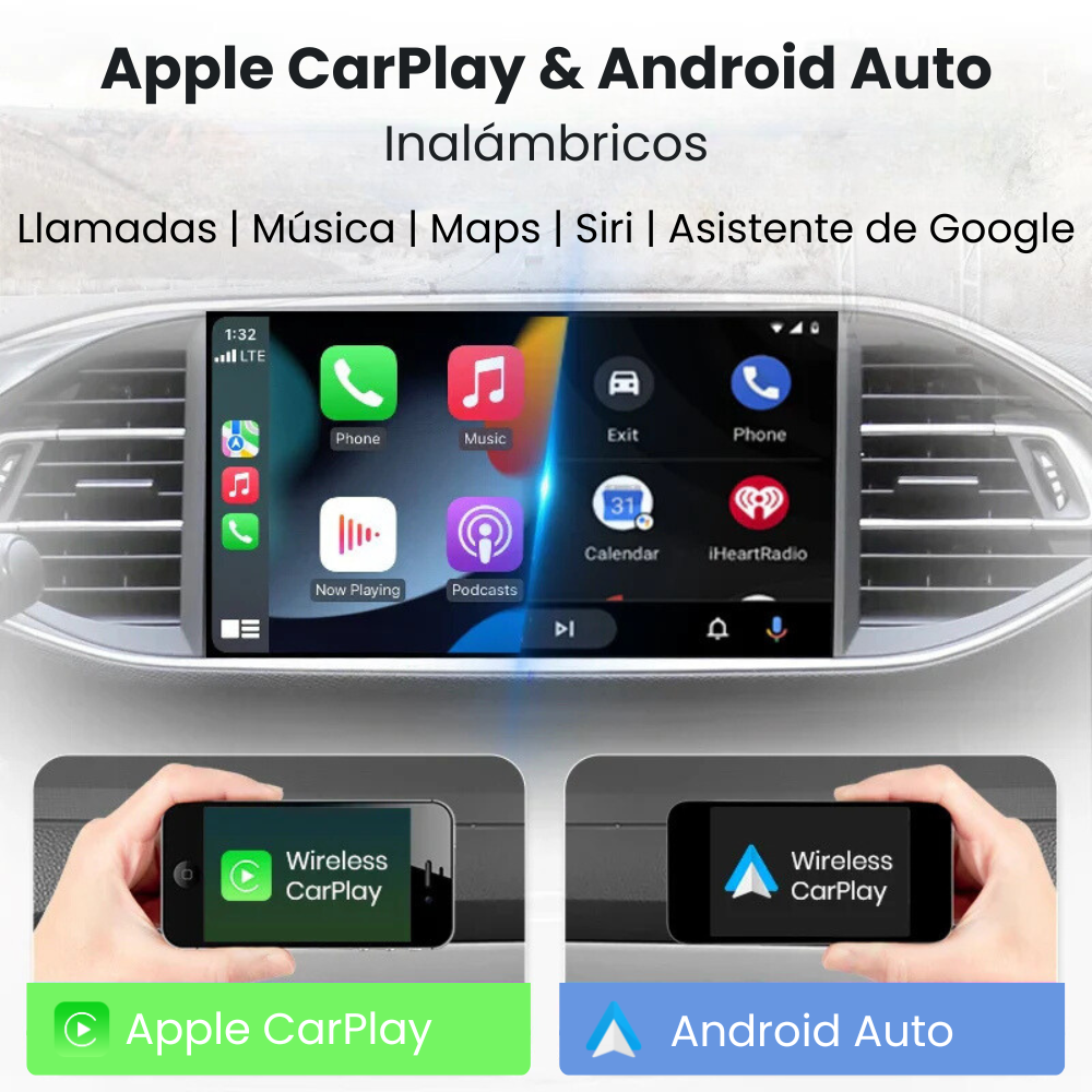 Apple CarPlay Android Auto Module Peugeot - Citroen - DS | MRN/SMEG systems