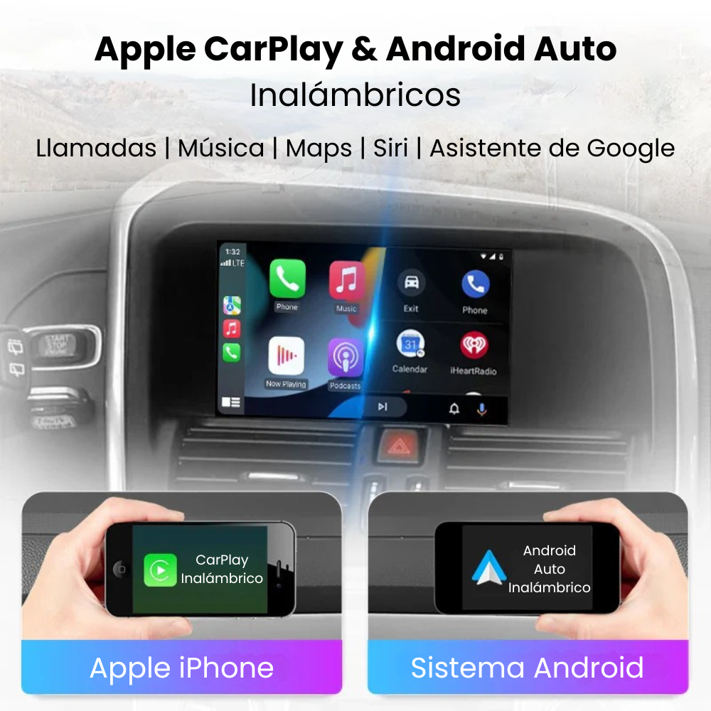Apple CarPlay Android Auto-Modul Volvo 2015-2019
