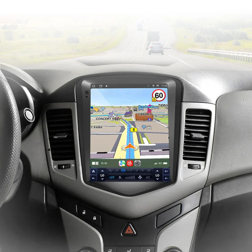 Pantalla Android Auto Carplay 10" Chevrolet Cruze J300 2008-2012