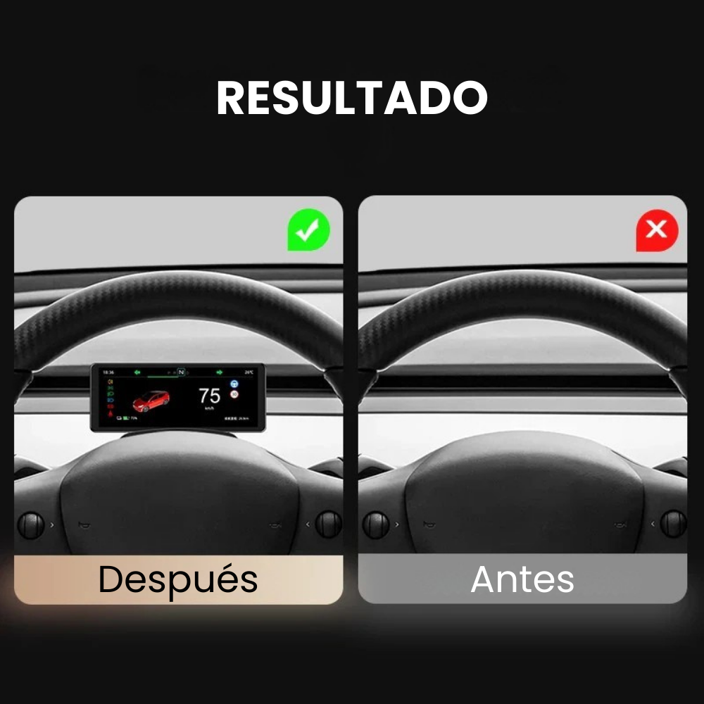 Digital Instrument Panel Screen HUD Tesla Model 3 Model Y