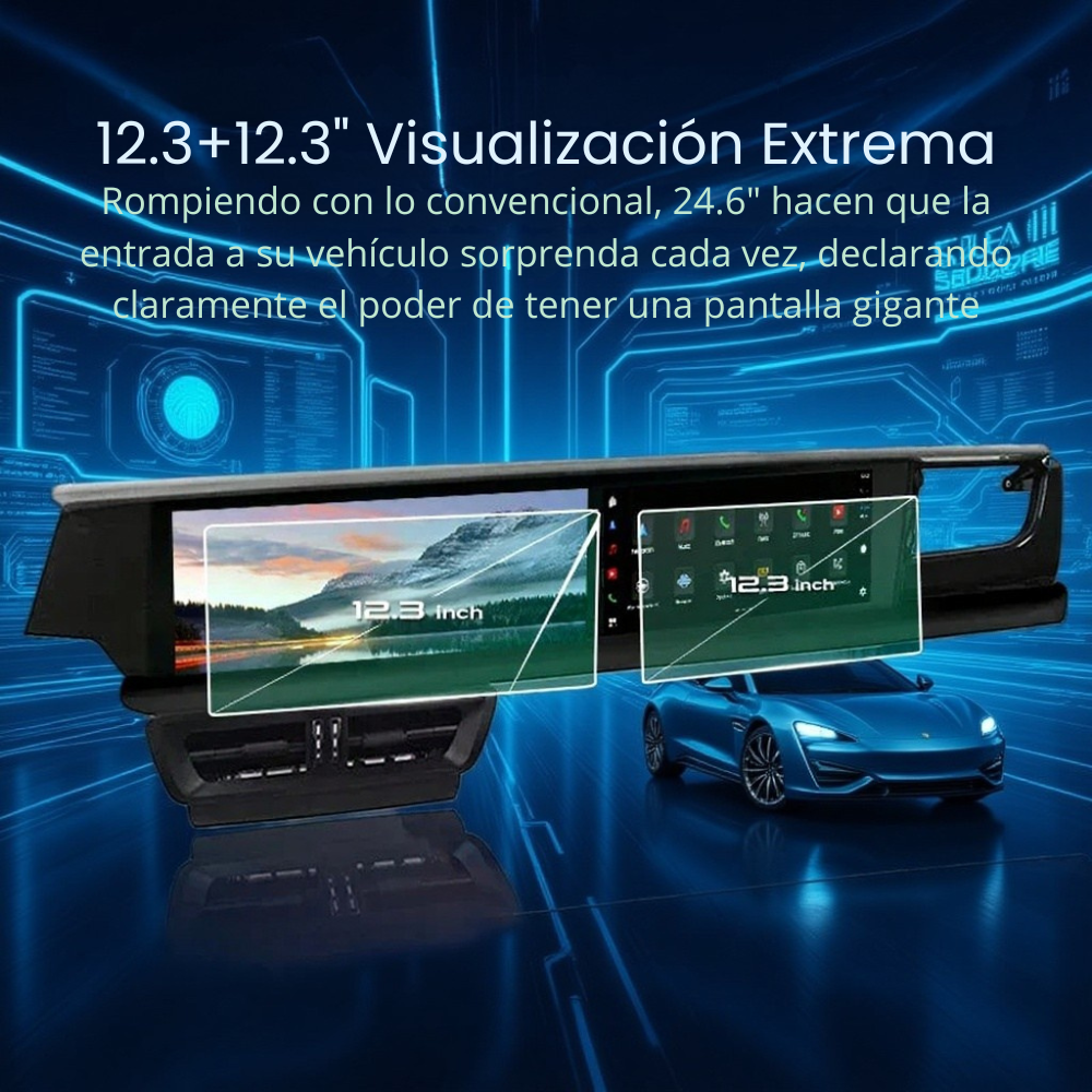 Dual Screen Porsche Macan 2014-2024