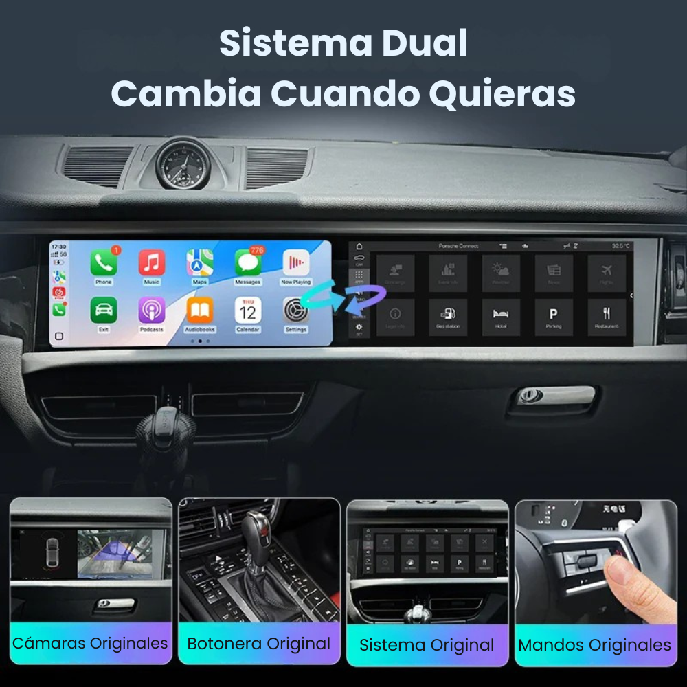 Dual Screen Porsche Macan 2014-2024