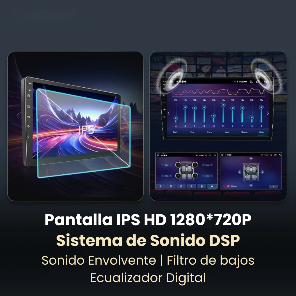 Pantalla Android Auto Carplay Chevrolet Aveo 2011-2015