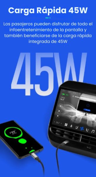 Pantalla trasera Tesla Model 3 / Model Y  7.2” Infoentretenimiento y Aire Acondicionado RProjekt