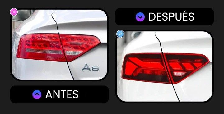 Dynamische LED-Leuchten Audi A5 S5 RS5 B8 2008-2016 mit Startanimation