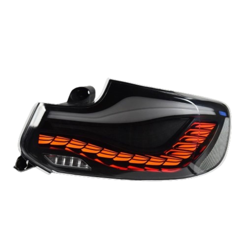 Pilotos LED dinámicos OLED BMW Serie 2 F22 F23 M2 F87 con animación de arranque RProjekt