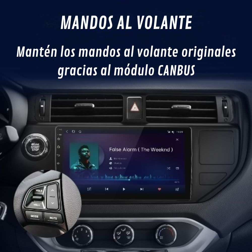 Android Autoradio Carplay Kia Rio 2011-2015