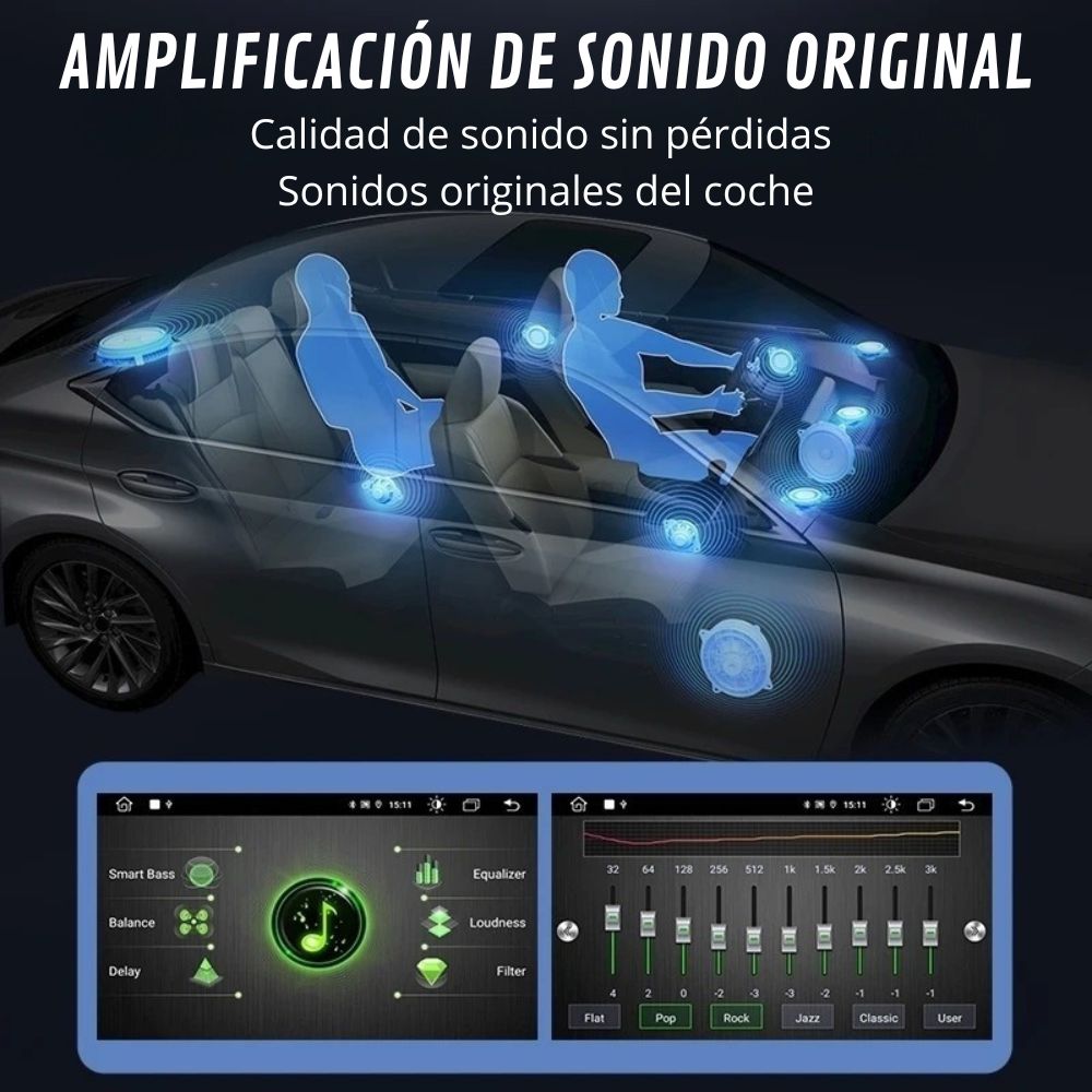 Radio Android Auto Caplay Audi A6 A7 2011-2019 10,25 Pulgadas RProjekt