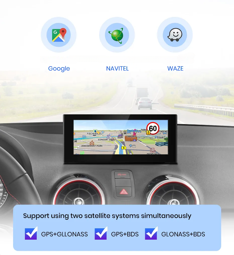 Android Autoradio Carplay Audi A1 2013 - 2018