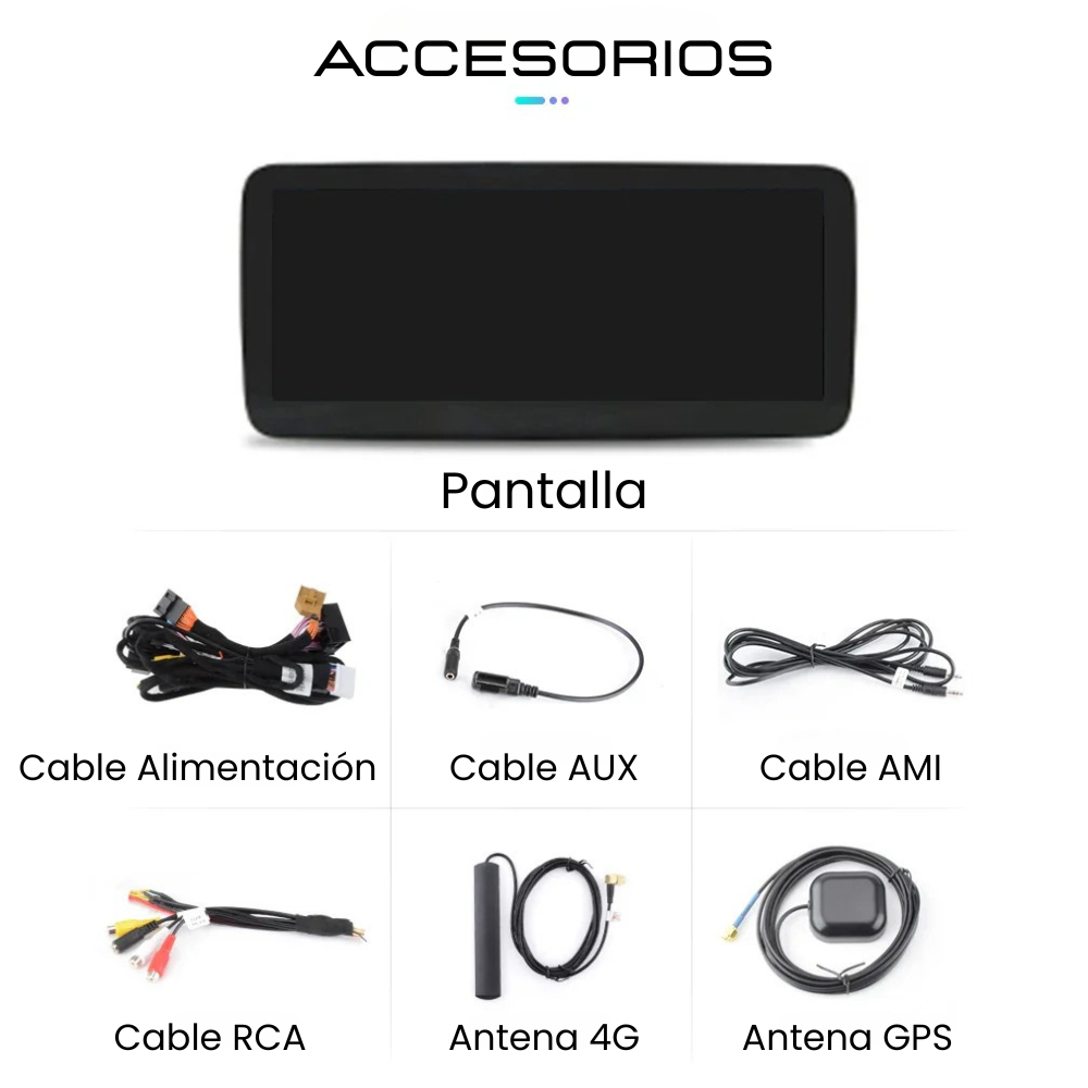 Android Auto Radio Carplay Audi A4 A5 2009-2016 10 Zoll