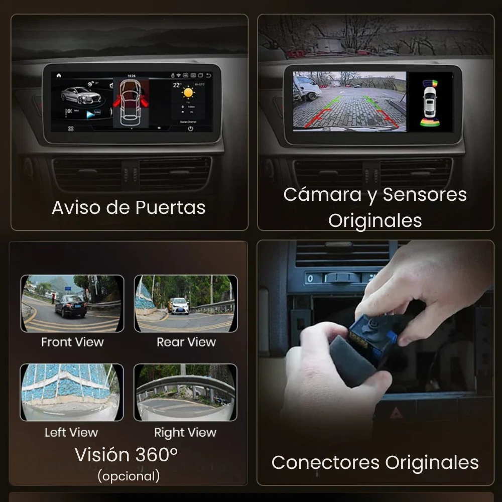 Android Auto Radio Carplay Audi A4 A5 2009-2016 10 Zoll