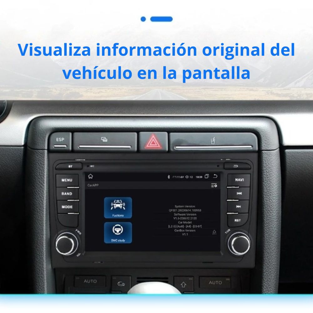 Radio Android Auto Carplay Audi A4 B6 B7 Seat Exeo