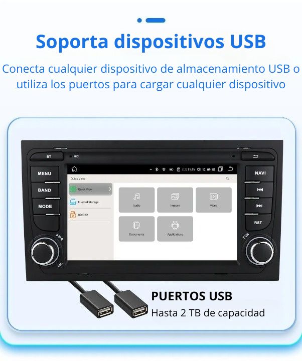 Radio Android Auto Carplay Audi A4 B6 B7 Seat Exeo