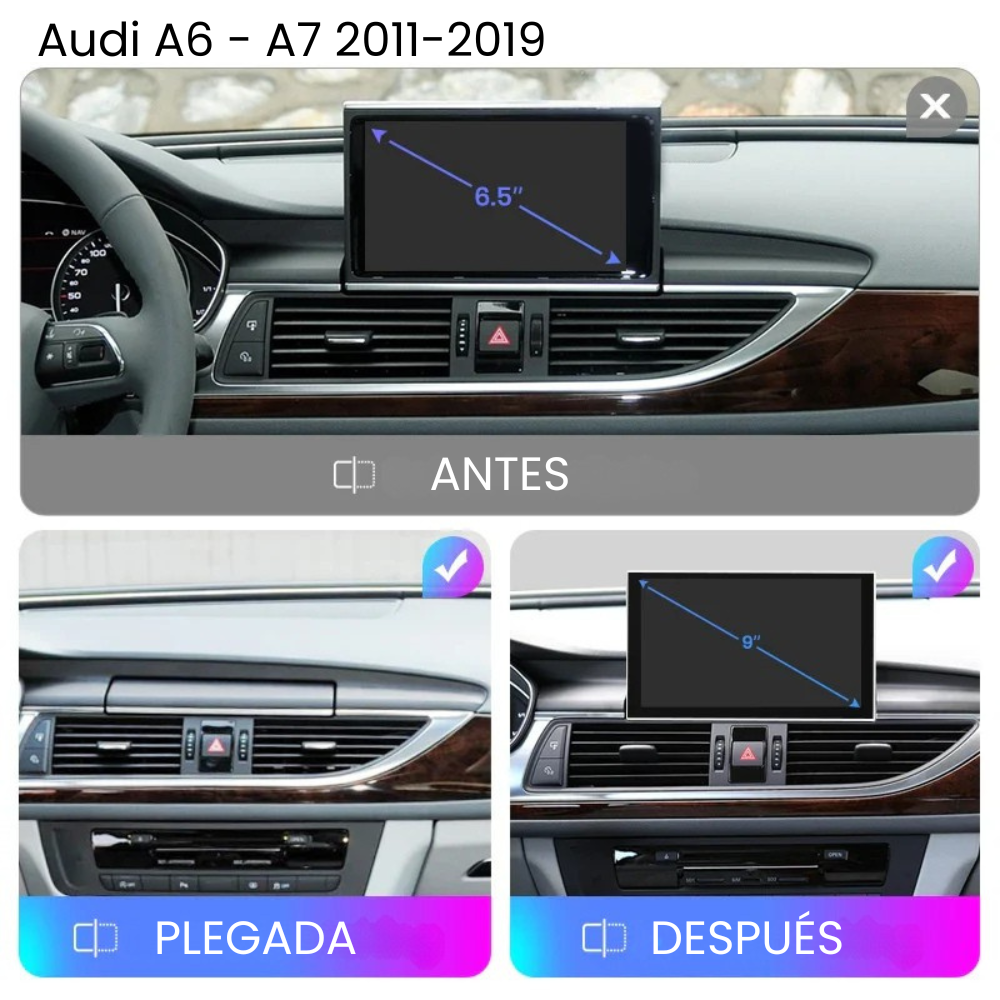 Android Auto Radio Carplay Audi A6 A7 2011-2019