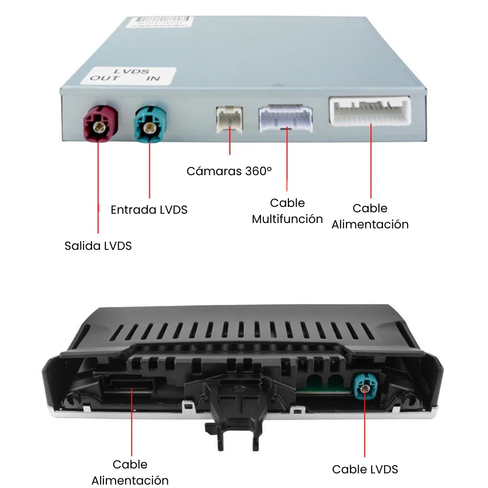 Android Auto Radio Carplay Audi A6 A7 2011-2019