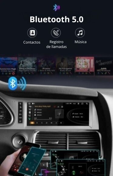 Android Autoradio Carplay Audi Q7 2006 - 2015