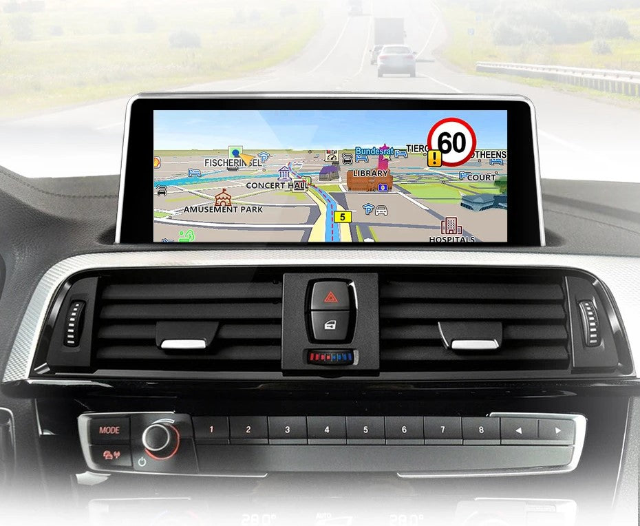 Pantalla Android Auto Carplay BMW Serie 1 F20 EVO 2017-2019