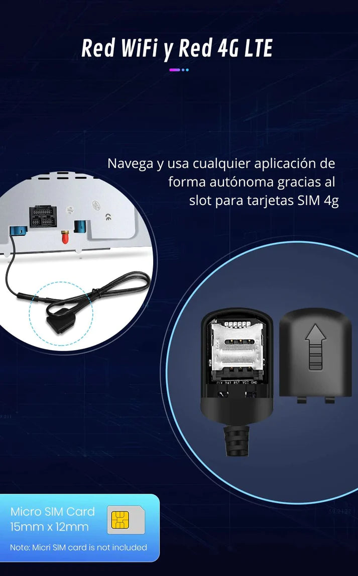 Pantalla Android Auto Carplay BMW Serie 2 Active Tourer F45 Gran Tourer F46 BMW M2 F87 2013 - 2018