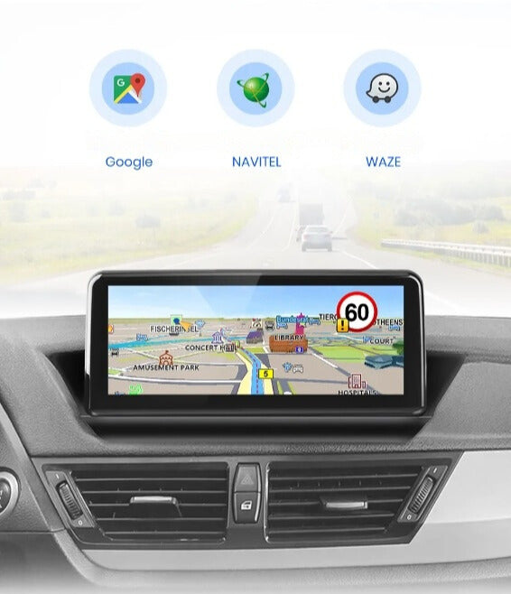 Pantalla Android Auto Carplay BMW X1 E84 2009 - 2015