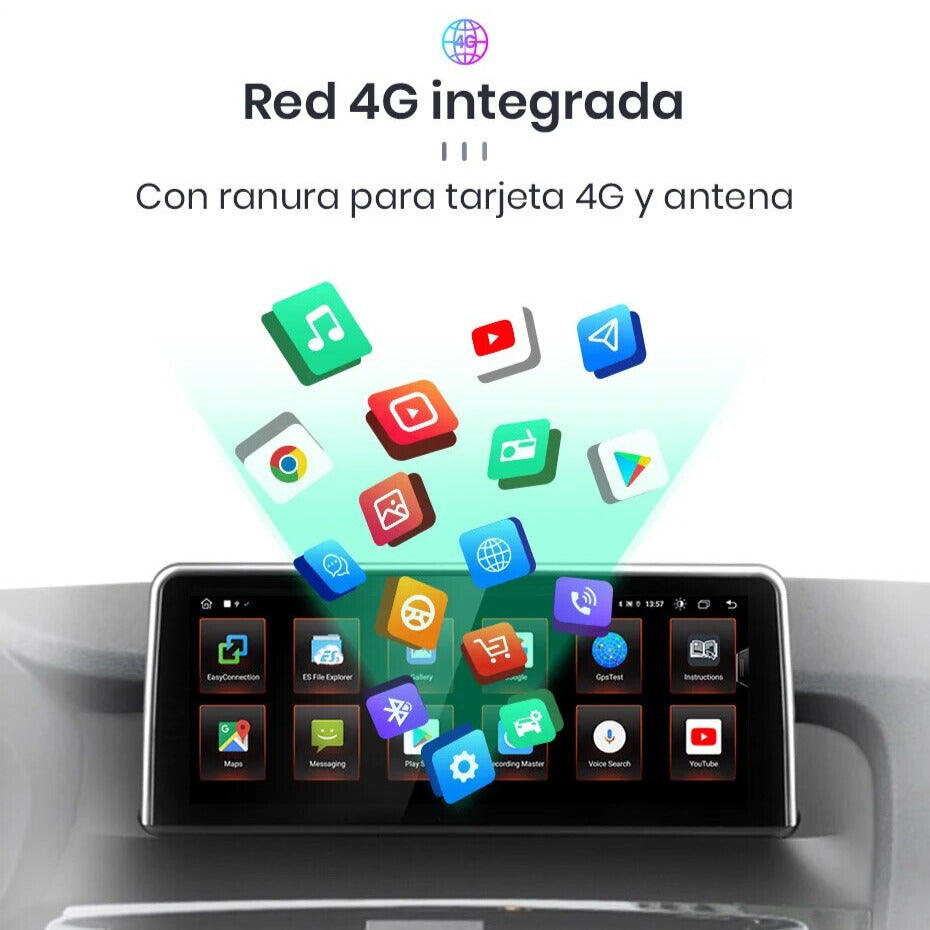 Pantalla Android Auto Carplay BMW X3 F25 2010-2017 X4 F26 2014-2018