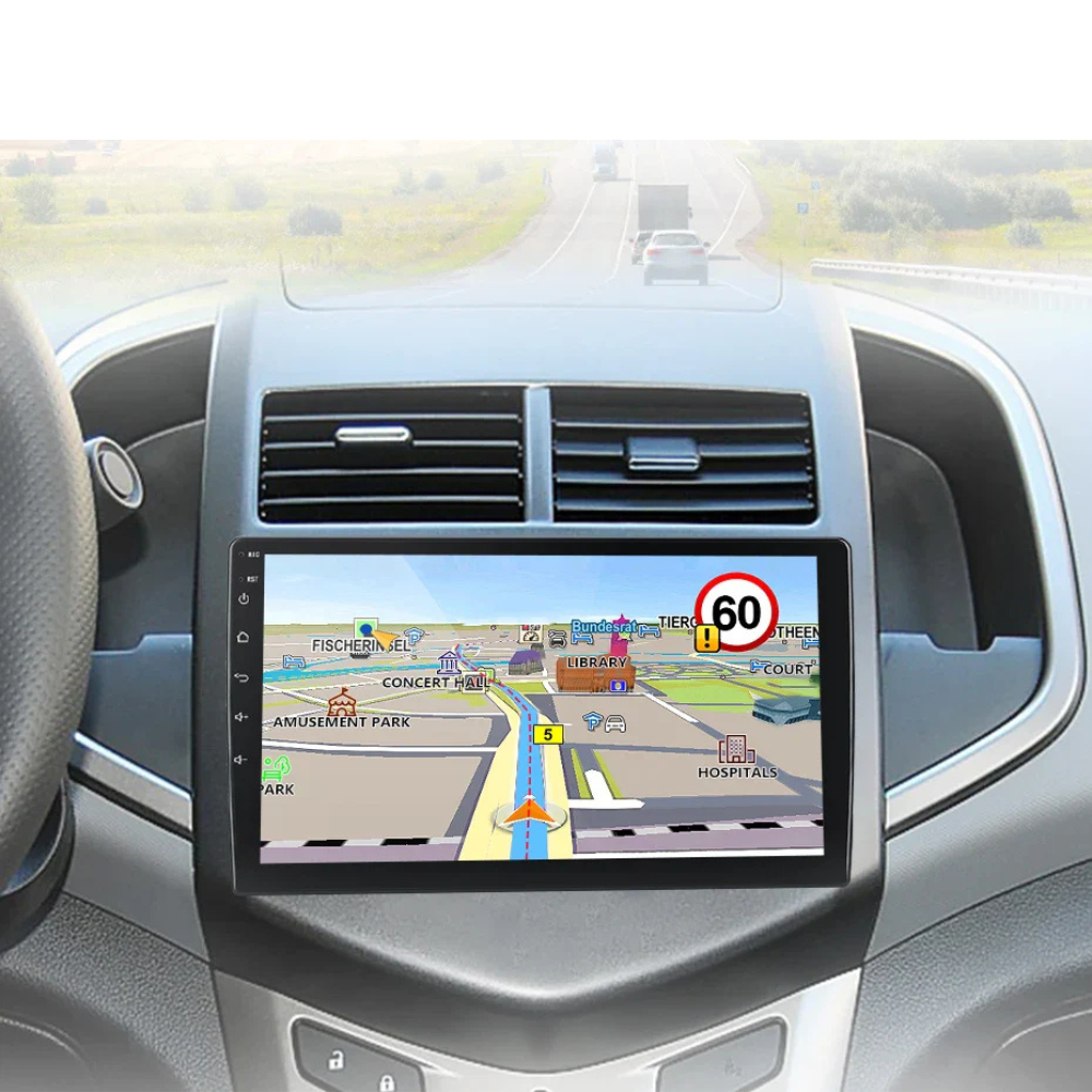 Pantalla Android Auto Carplay Chevrolet Aveo 2011-2015