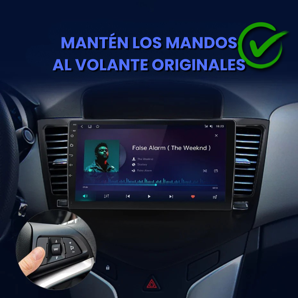 Pantalla Android Auto Carplay Chevrolet Cruze 2008-2016