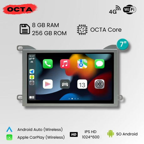 Android Auto Radio Carplay Citroen DS5 Peugeot 508 2010-2018