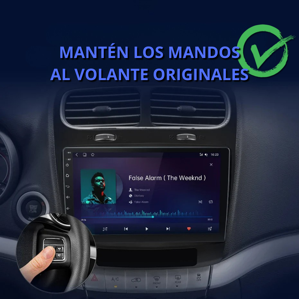 Android Auto Carplay Bildschirm Fiat Freemont Dodge Journey 2011-2020