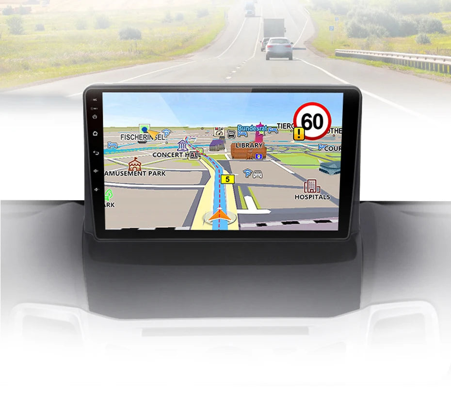 Pantalla Android Auto Carplay Ford Fiesta 2009-2017